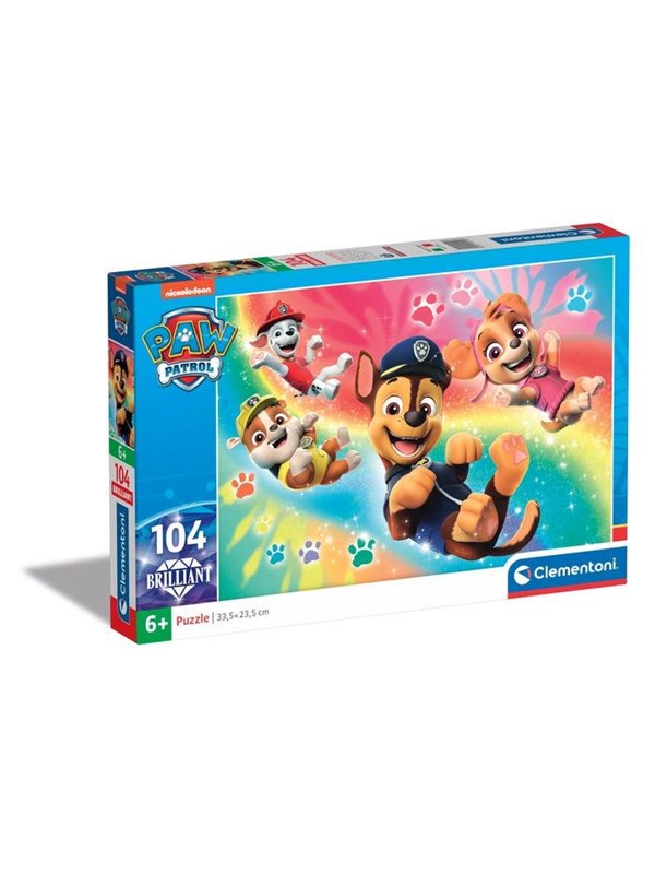 Clementoni Puzzle Paw Patrol 2023 Brilliant 104 pieces 2D Puzzles