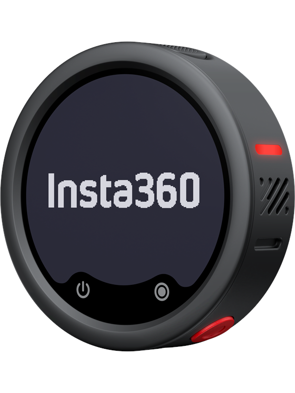 Mikrofon INSTA360 Mic Pro kabellos cardioid mit anpassbarem Display