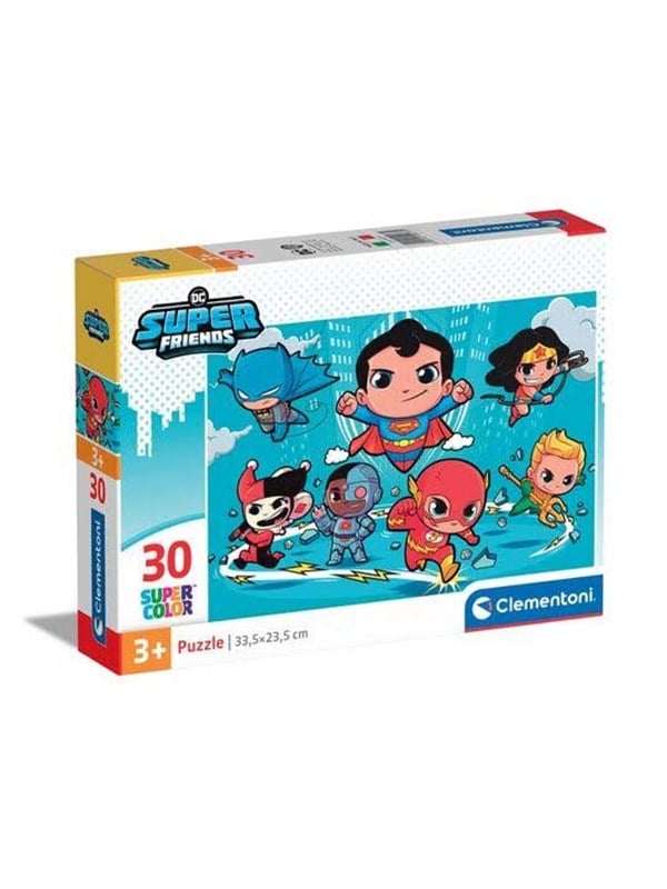 Clementoni Puzzle DC Comics Superfriends 30 pieces 2D Puzzles