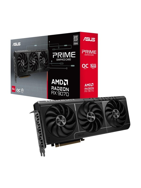 Asus Radeon Prime RX 9070 GRE OC 12GB GDDR6 PCI-Express Graphics Card