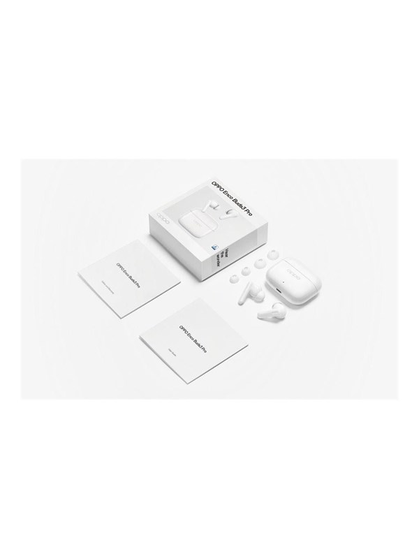 Auriculares OPPO inalámbricos Bluetooth 5.4 TWS con Cancelación de Ruido AI y 54h batería, Blanco