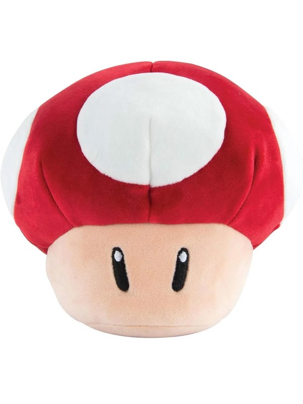 Club Mocchi- Mocchi- Super Mario Super Mushroom Junior 15 cm - Teddybär & Kuscheltier -