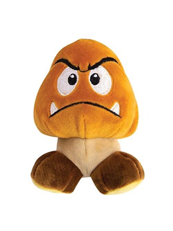 Tomy - Nintendo Super Mario Junior Mocchi - Goomba 15 cm - Teddybär & Kuscheltier