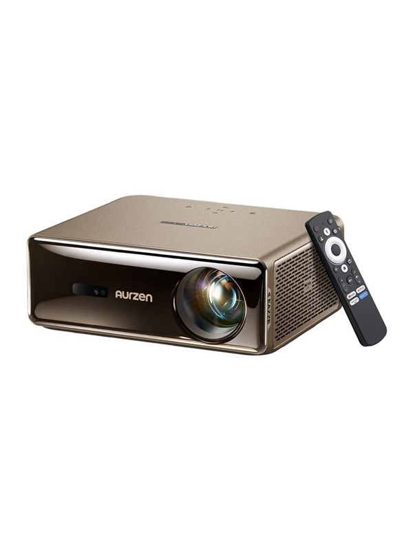 Beamer Aurzen Eazze D1 Max FullHD 1000 Lumen 200" LED LCD Google TV Tragbar
