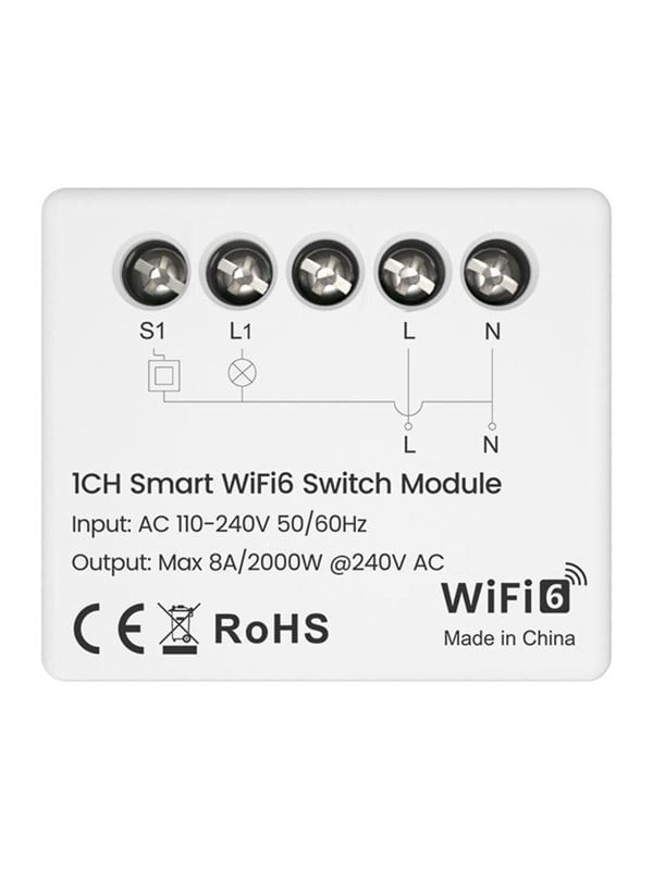 Intelligenter Schalter Avatto WSM20-W1 WiFi 6 Kompatibel Alexa Google