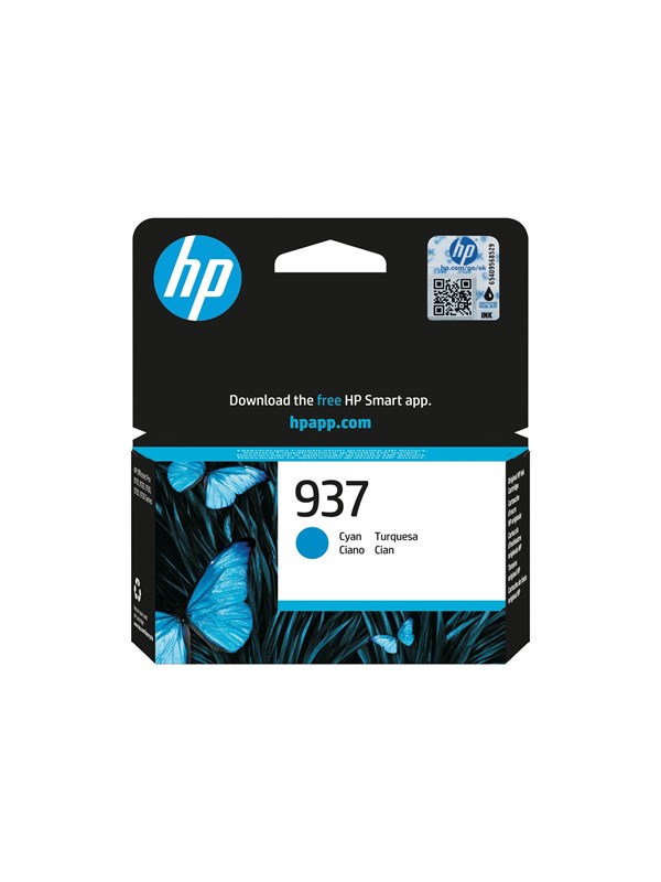 Hewlett Packard HP 937 Cyan Original Druckerpatrone