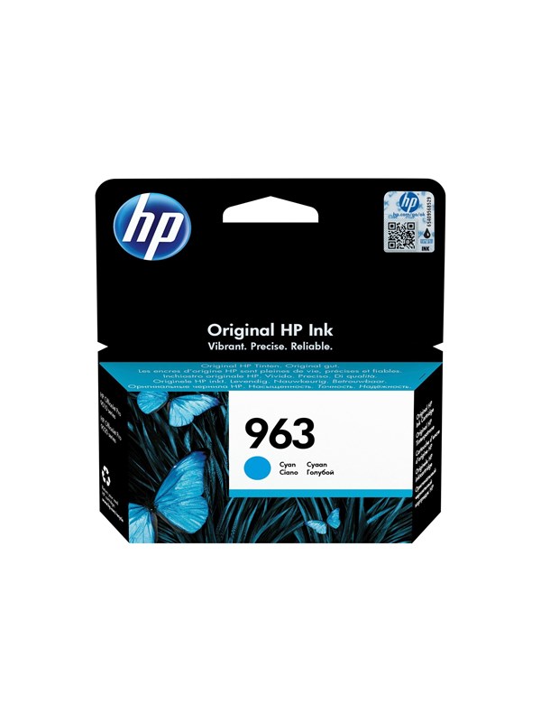 HP Druckerpatrone 963 3JA23AE (963), cyan, ca. 700 Seiten 0199764686169 HP