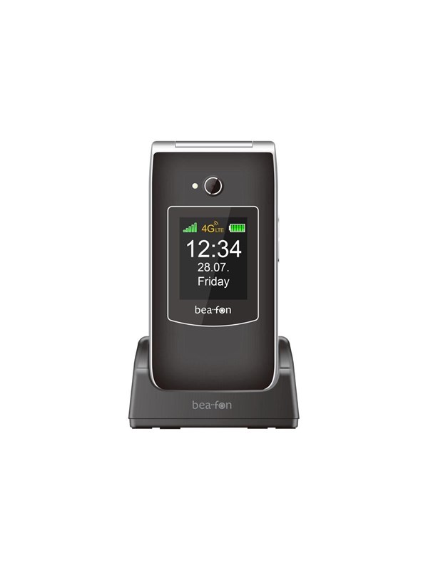 Mobiltelefon Beafon SL645 LTE 4G 2.8 Bluetooth 1550 mAh Schwarz Silber