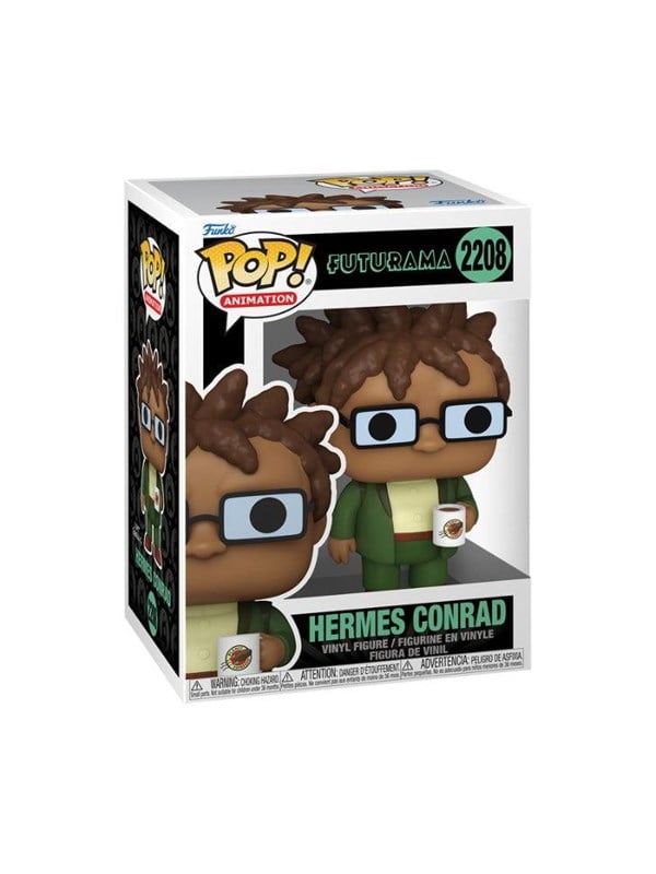 Funko - Funko POP Vinyl Futurama S5 Hermes wMug