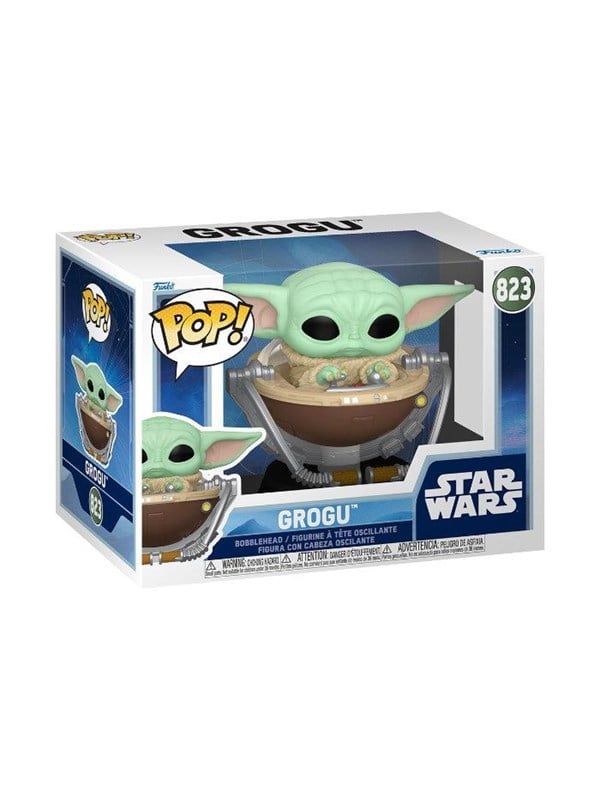 Funko - POP Vinyl SW MG Grogu in Pram
