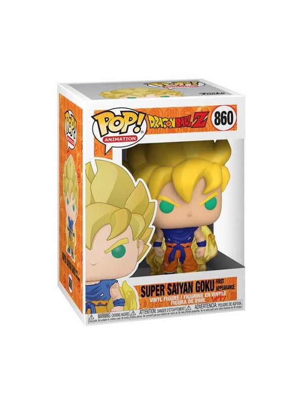 Figurine Funko Pop Dragon Ball Z S8 Super Saiyan Goku First Appearance