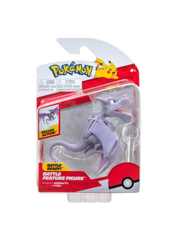 Jazwares Pokémon - 4.5"" Battle Feature Figure Aerodactyl