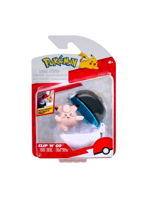 Pokemon Clip n Go Clefairy Moonball W22