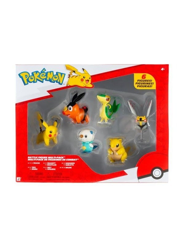 Pokemon Battle Figure 6 Pk
