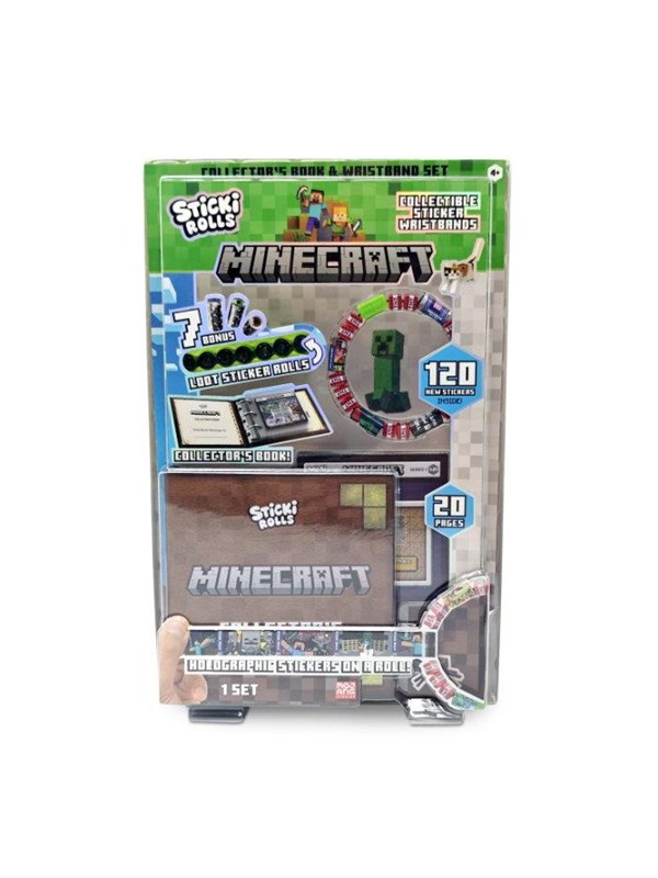 Sticki Rolls STICKI BOOK MINECRAFT