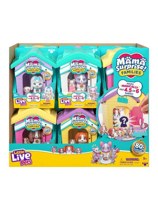 Little Live Pets Mama Surprise Fam Mamas House 1-pack - assorted