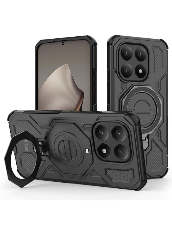Tech-Protect TacticStand MagSafe Case for Xiaomi 15T - Black