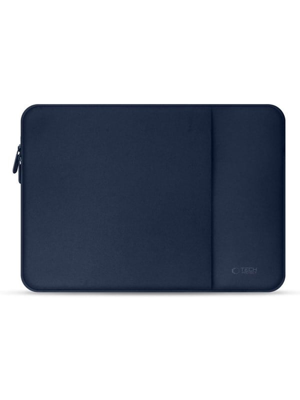 Hülle für Laptop Tech-Protect Neopren Navy Blue 15-16" leichtes Neopren