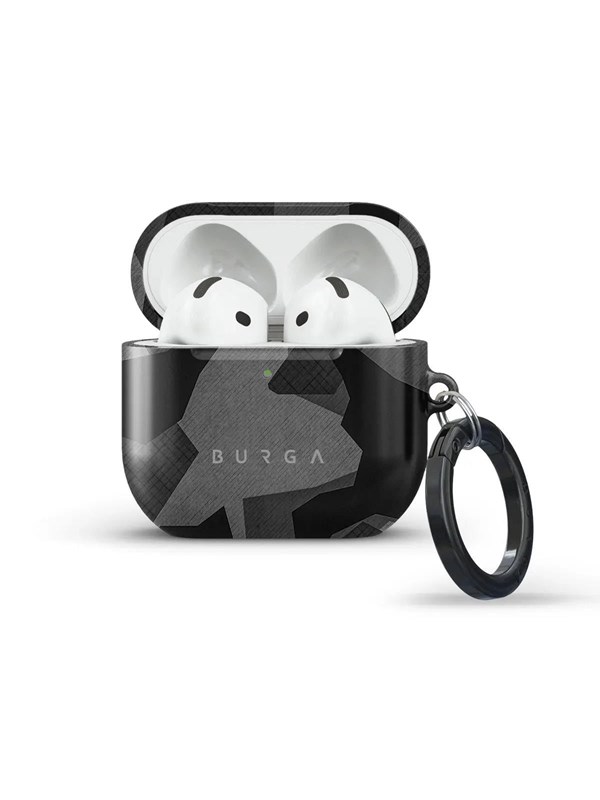 Image of Burga Night Black Camo - Apple AirPods 4 & AirPods 4 ANC Case