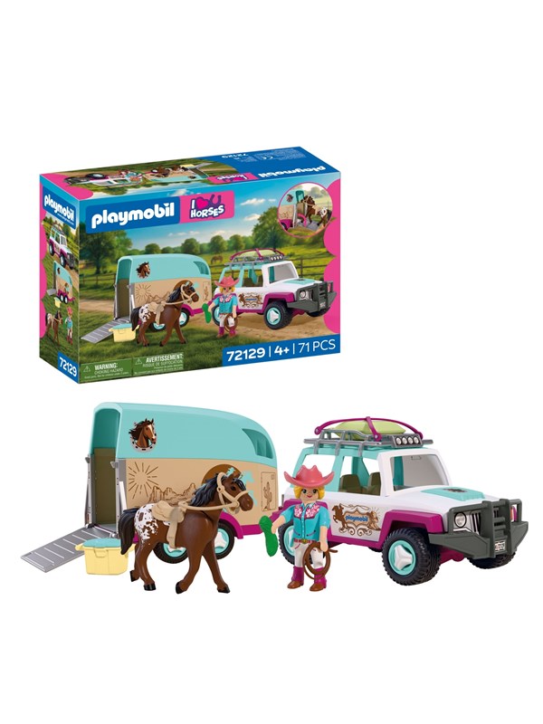 Playmobil - Vehicle with Horse Trailer
