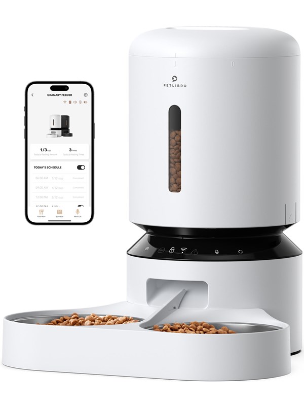 Petlibro Granary Smart dog/cat feeder/waterer - White