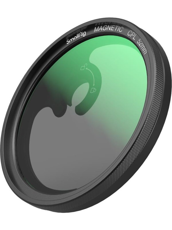 SmallRig 4388 MagEase Magnetic CPL Filter Kit with M-mount Filter Adapter 52mm