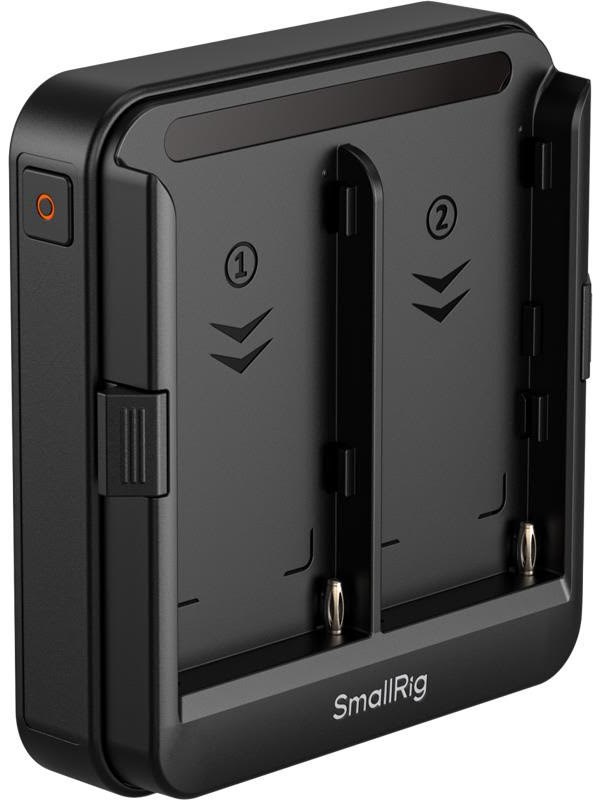 Placa Adaptadora SmallRig para Baterías Tipo NP-F, Compatible con UPS para Accesorios NP-F550 / 570 / 750 / 770 con Interfaz V-mount -5536