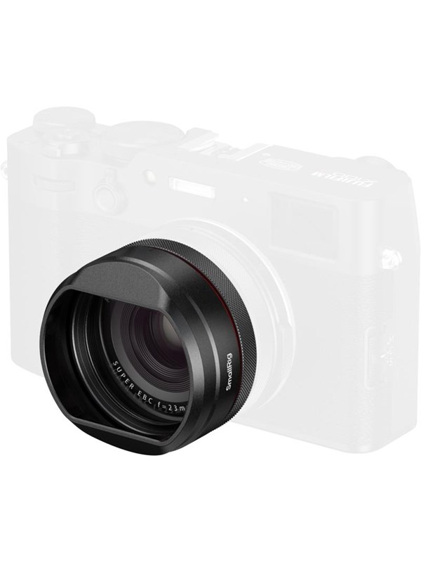 Image of SmallRig 5850 UV Filter with Lens Hood Kit for FUJIFILM X100VI / X100V (Black)