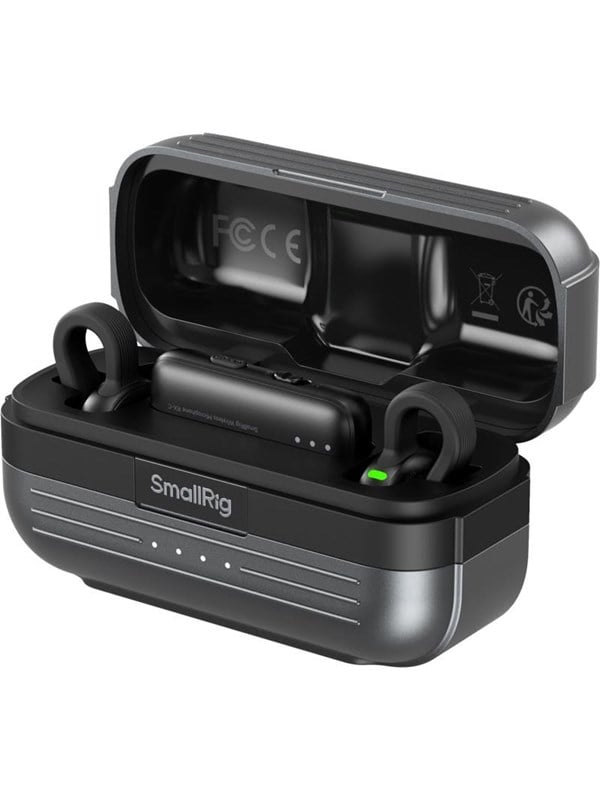 SmallRig 5717 S70-C2 Wireless Microphone with USB-C Adapter for Phones (Black)