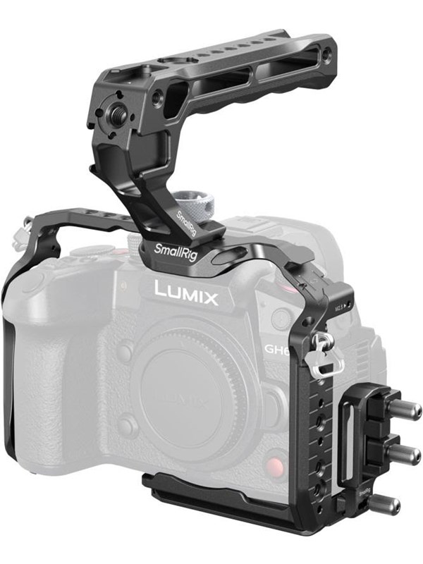 Image of SmallRig 4825 HawkLock Quick Release Cage Kit for Panasonic Lumix GH7 / GH6