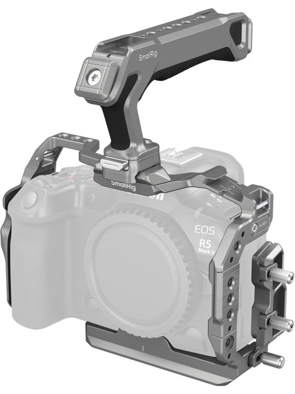 Image of SmallRig 5029 HawkLock Quick Release Cage Kit for Canon EOS R5 Mark II