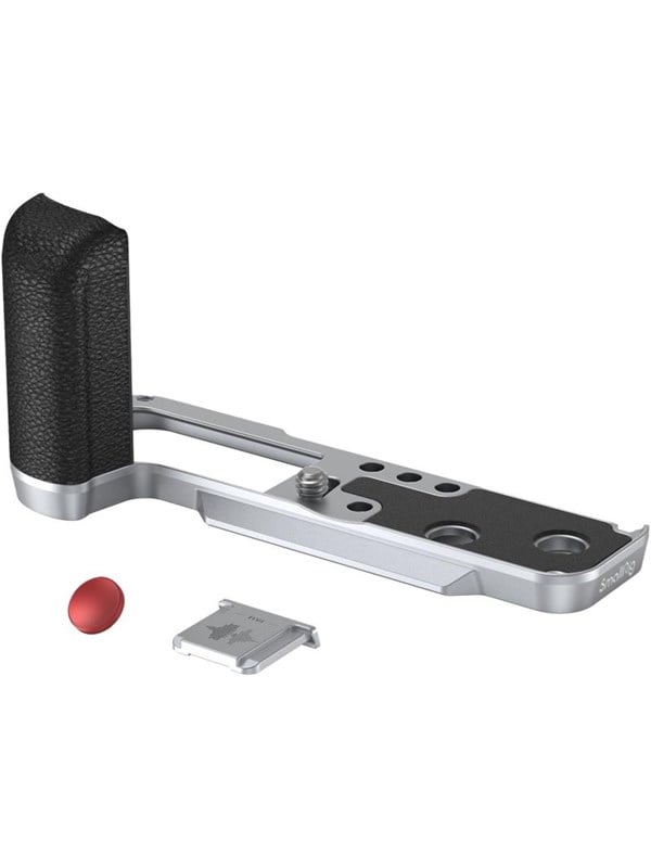 Image of SmallRig 4555 L-Shape Grip for Fujifilm X100VI / X100V Silver