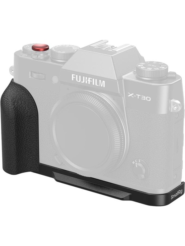 SmallRig 5663 L-Shaped Mount Plate with Silicone Handle for FUJIFILM X-T30  T30 II  T30 III Black