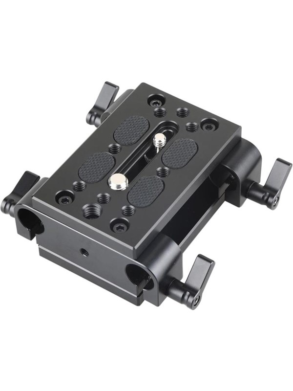 SmallRig 1798 Baseplate w Dual 15mm Rod Clamp