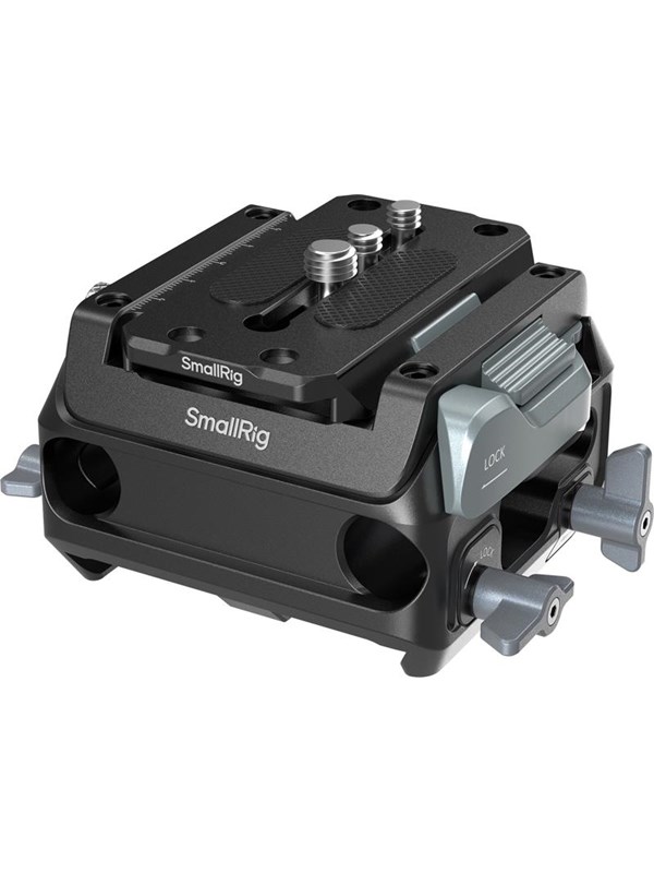 Kit de Placa de Montaje Tipo Manfrotto SmallRig con Abrazadera de Doble Varilla de 15 mm para Follow Focus, Matte Box y Placas de Batería V-Mount para Tipo 501