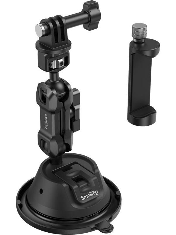Image of SmallRig 4275 Portable Suction Cup Mount Support Kit for Action Cameras / Mobile Phones SC-1K