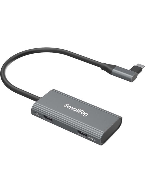SmallRig 4598 USB-C Hub 4-in-1 PD/USB-C 3.1/USB-C 2.0 with Audio Adapter