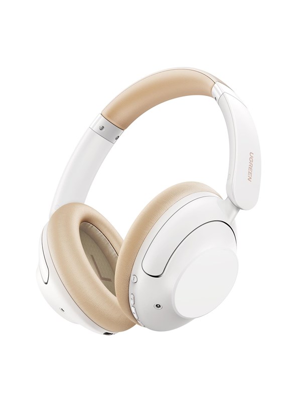 Bluetooth-Kopfhörer Ugreen Hp202 Hitune Max5 Hybrid Anc Weiß
