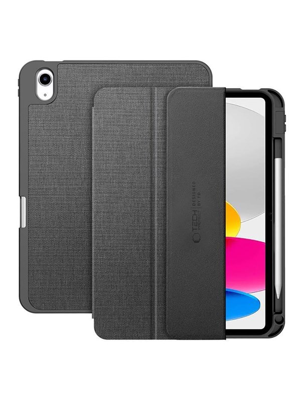 Tech-Protect  SC Pen Canvas Case for iPad 109 2022  iPad 11 2025 - Grey