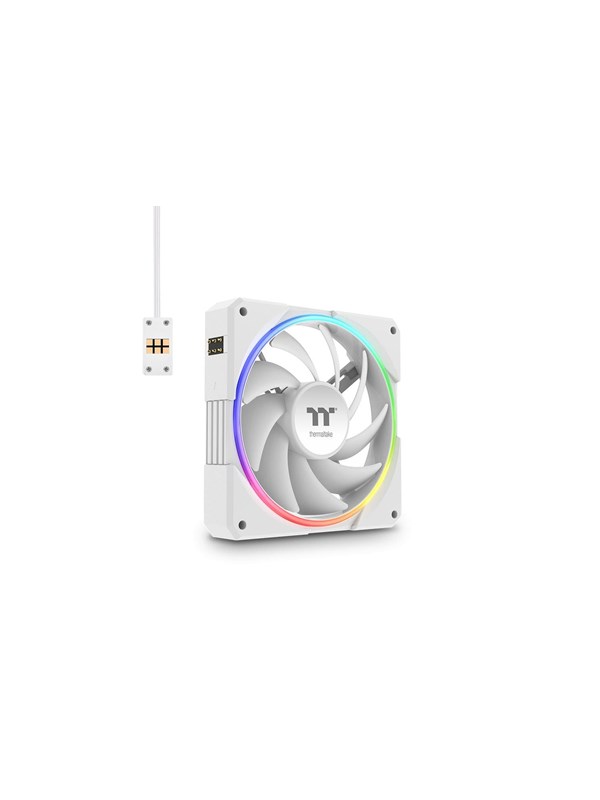 Thermaltake TS 120 EX RGB Airflow / Static Pressure 120mm PWM White Tr