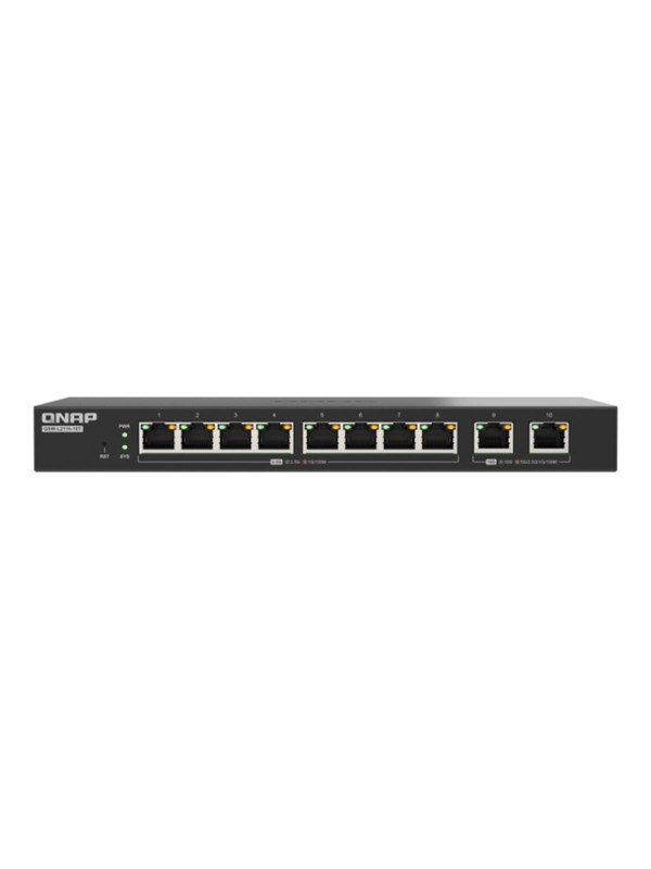 QNAP QSW-L2110-10T 8-Port 25GbE  2-Port 10GbE Base-T