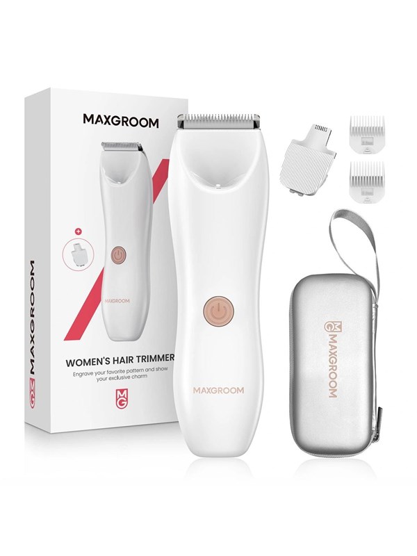MAXGROOM Bikinizonentrimmer RFCD-9082 2-in-1 Women's Body and Face Trimmer - White