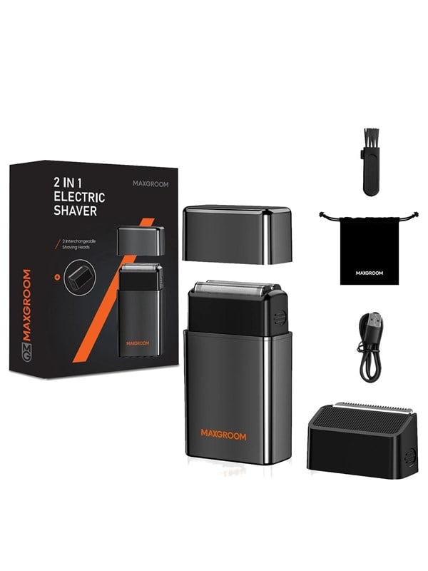 MAXGROOM Rasierapparate ZG-F5580 2-in-1 electric shaver - black