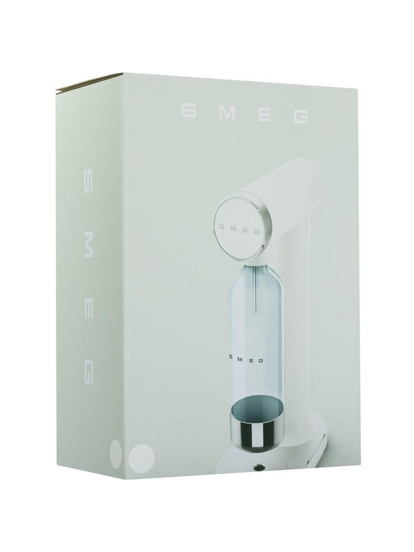 Wassersprudler Smeg SKC01WHM 1 L Weiß matt Drehbar