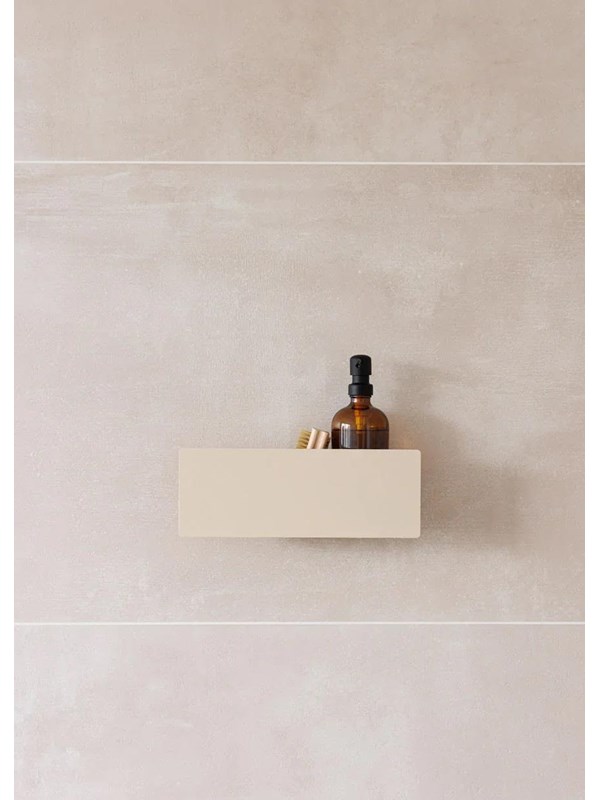 Metallbude Shea Duschablage - Klein - Creme
