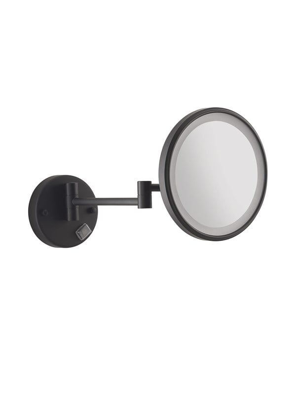 Gedy Eva Wandmontierter LED Kosmetikspiegel x5