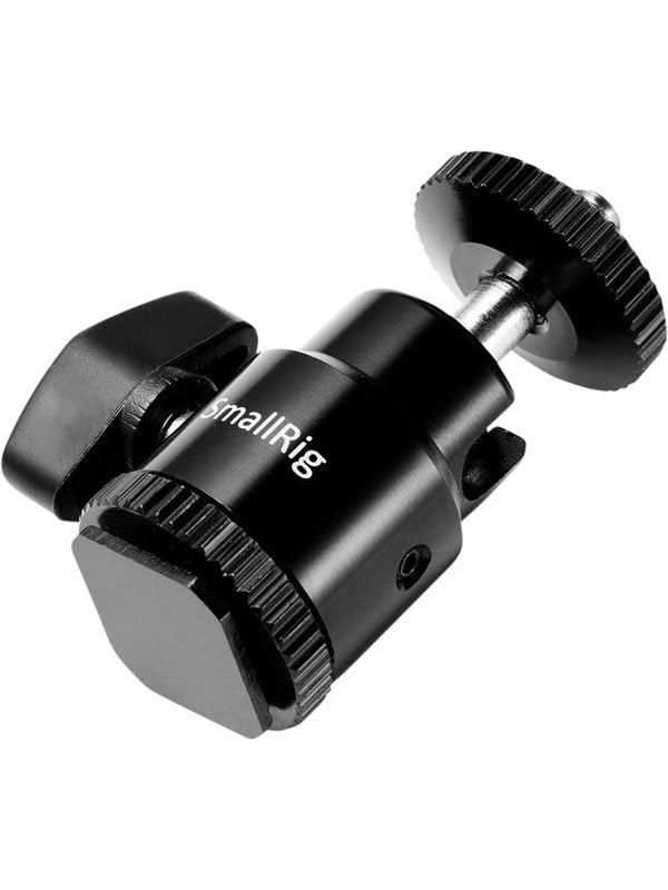SmallRig 761 Cold shoe mount - Ballhead 14 screw