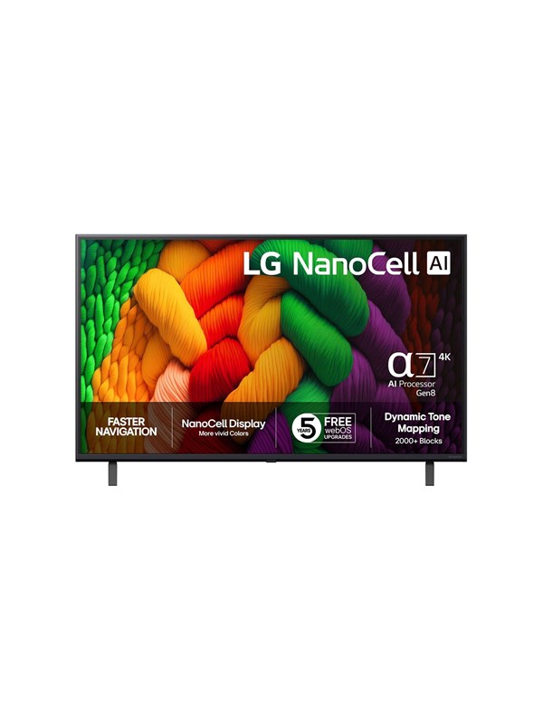 LG 43" Flachbild TV LED 4K 43NANO8EA6A 43" 4K NANO SMART TV