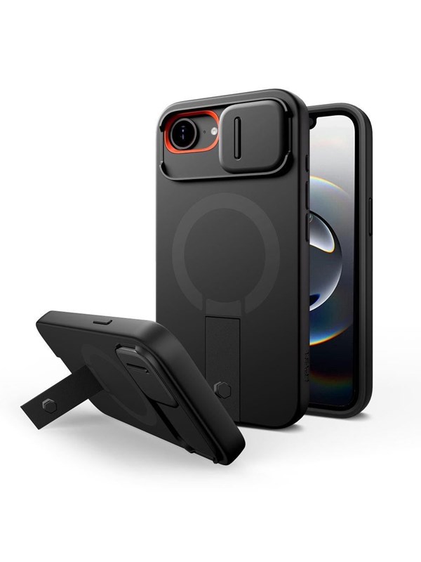 Tech-Protect Kevlar Aura MagSafe Case for iPhone 16e  17e - Black