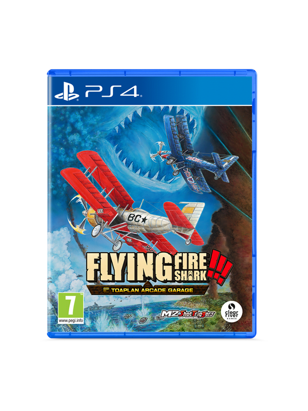 Toaplan Arcade Garage: Flying Fire Shark - Sony PlayStation 4 - Shoot 'em up - PEGI 7
